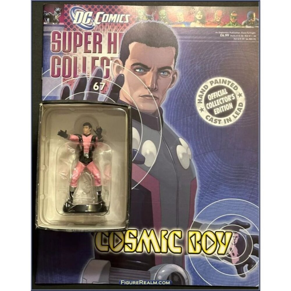 Eaglemoss 1:16 DC Comics Super‎ Hero Fig w/Book: Cosmic Boy #67